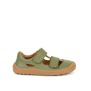 FRODDO SANDAL VELCRO II Olive | Dětské barefoot sandály - 22