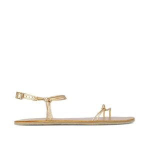 GROUNDIES CADIZ WOMEN Champagne Gold | Dámské barefoot sandály - 36