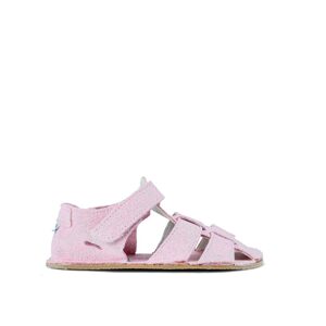 BABY BARE SANDÁLKY/BAČKORY NEW Sparkle Pink | Dětské barefoot sandály - 25