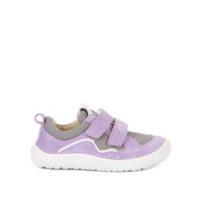 FRODDO TENISKY D-VELCRO II Lilac | Dětské barefoot tenisky