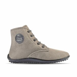 LEGUANO CHESTER Grey | Kotníkové barefoot boty - 39