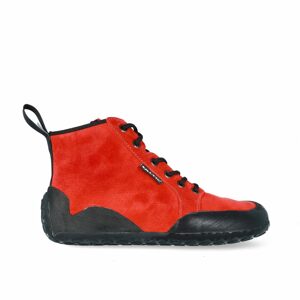 SALTIC OUTDOOR HIGH Red | Outdoorové barefoot boty - 40