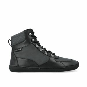 CRAVE PORTLAND Black (s membránou) | Kotníkové barefoot boty s membránou - 38