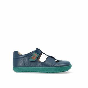 SOLE RUNNER ERSA KIDS Blue/Green | Dětské barefoot sandály - 34