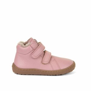 FRODDO KOTNÍČKOVÉ Zimní Pink | Dětské zimní zateplené barefoot boty - 23