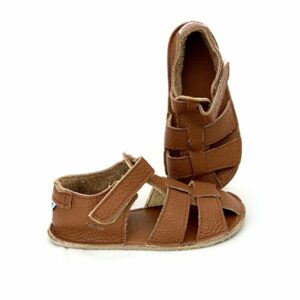 BABY BARE SANDÁLKY/BAČKORY NEW  All Brown | Dětské barefoot sandály - 24