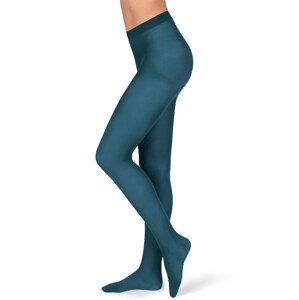 Neprůhledné punčochové kalhoty MAGDA 24 modré - MAGDA 24 176-108