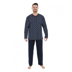 Pánské dlouhé pyžamo P 1801 Evona - P1801 338 XXL