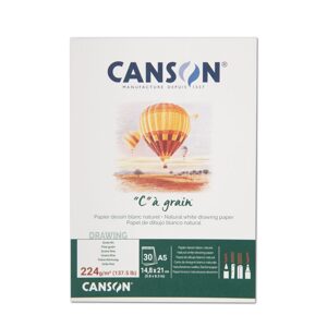 Canson skicák "C" á grain 30 listů A5 224 g/m² - 1 ks