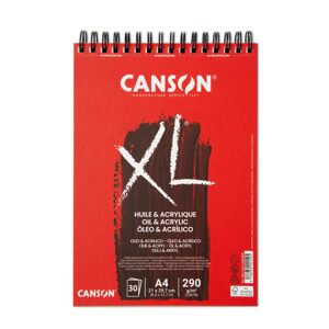 Canson skicák XL Oil & Acrylic 30 listů A4 290 g/m² - 1 ks