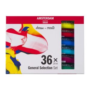 Amsterdam sada akrylových barev 36 x 20ml - 1 sada