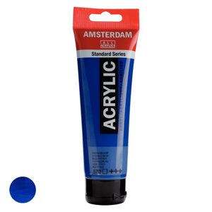 Royal Talens Amsterdam akrylová barva v tubě Standart Series 120 ml 570 Phthalo Blue - 1 ks