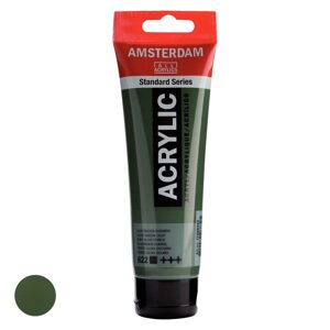 Royal Talens Amsterdam akrylová barva v tubě Standart Series 120 ml 622 Olive Green deep - 1 ks