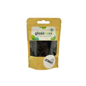 Jesmonite skleněné kamínky GlassRoxx černé 150 g - 1 ks