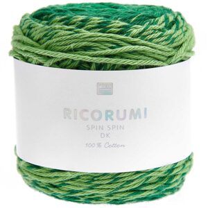 Rico Design Háčkovací příze Ricorumi Spin Spin odstín 013 zelená - 3 ks