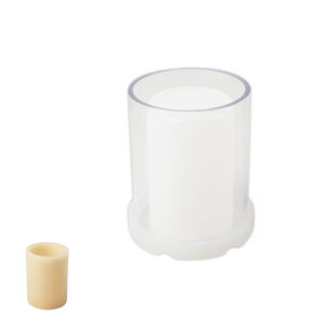 Polykarbonátová forma na voskovou nádobu pro svíčku 80x100mm - 3 ks