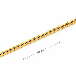 Ochranná dutinka French wire 1,1mm v barvě zlata - 1 g