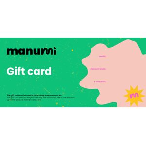 Gift voucher for Manumi.eu €50 - 1 ks