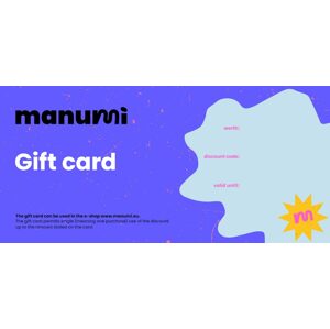 Gift voucher for Manumi.eu €100 - 1 ks