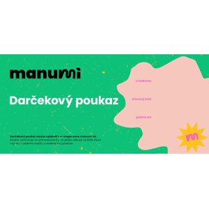 Darčekový poukaz pro Manumi.sk €30 - 1 ks
