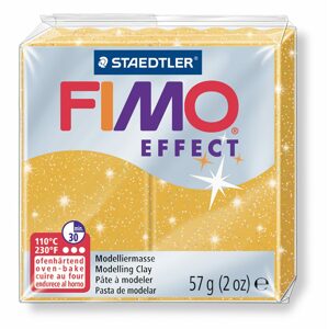 Staedtler FIMO Effect 57g (8020-112) zlatá s třpytkami - 1 ks