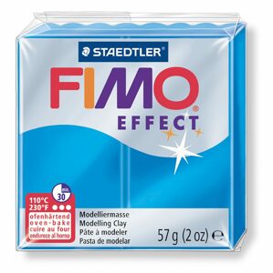 Staedtler FIMO Effect 57g (8020-374) transparentní modrá - 1 ks