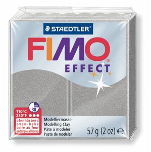 Staedtler FIMO Effect 57g (8020-81) metalická stříbrná - 1 ks