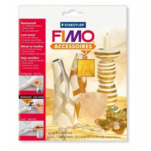 Staedtler FIMO kovové plátky zlaté - 1 ks