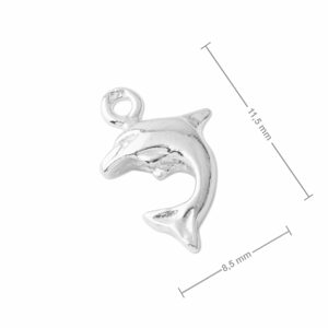Stříbrný přívěsek delfín č.957 - 1 ks