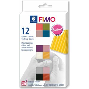 Staedtler FIMO Soft sada 12 barev 25g Fashion - 1 ks