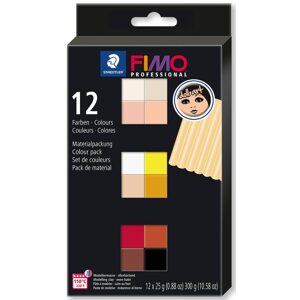 Staedtler FIMO Professional sada 12 barev 25g Doll Art - 1 ks