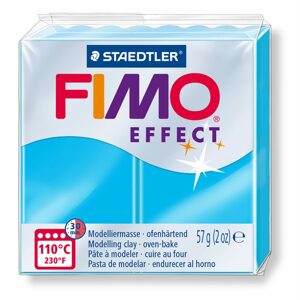 Staedtler FIMO NEON effect 57g modrá - 1 ks