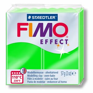 Staedtler FIMO NEON effect 57g zelená - 1 ks