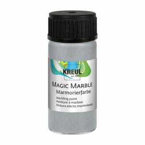 KREUL Mramorovací barva Magic Marble 20ml stříbrná - 1 ks