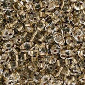 MATUBO Miniduo Crystal Bronze Lined č.143 - 5 g