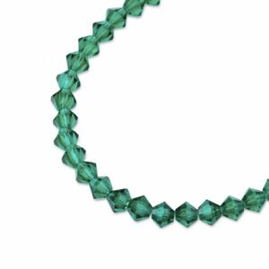 PRECIOSA a.s. Preciosa MC perle Rondelle 3mm Emerald - 40 ks
