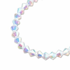 PRECIOSA a.s. Preciosa MC perle Rondelle 4mm Crystal AB 2× - 30 ks
