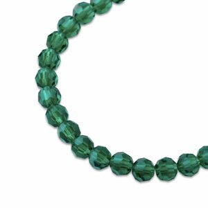 PRECIOSA a.s. Preciosa MC perle kulatá 4mm Emerald - 15 ks