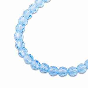 Preciosa MC perle kulatá 4mm Light Sapphire - 15 ks