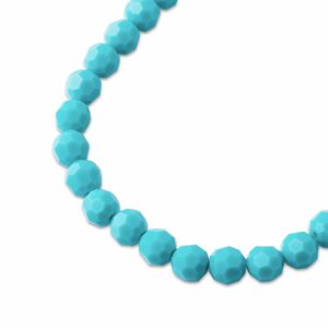 PRECIOSA a.s. Preciosa MC perle kulatá 4mm Turquoise - 15 ks