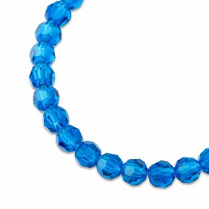 PRECIOSA a.s. Preciosa MC perle kulatá 6mm Capri Blue - 10 ks