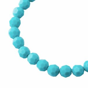 PRECIOSA a.s. Preciosa MC perle kulatá 6mm Turquoise - 10 ks