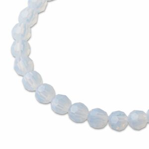 Preciosa MC perle kulatá 6mm White Opal - 10 ks