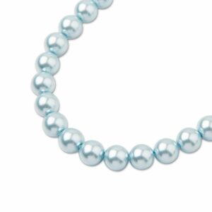 PRECIOSA a.s. Preciosa kulatá perla MAXIMA 4mm Pearl Effect Light Blue - 30 ks