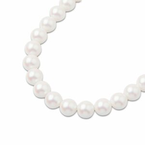 PRECIOSA a.s. Preciosa kulatá perla MAXIMA 4mm Pearlescent White - 30 ks