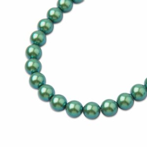 PRECIOSA a.s. Preciosa kulatá perla MAXIMA 4mm Pearlescent Green - 30 ks
