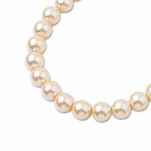 PRECIOSA a.s. Preciosa kulatá perla MAXIMA 6mm Pearl Effect Creamrose - 20 ks