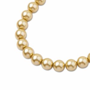 PRECIOSA a.s. Preciosa kulatá perla MAXIMA 6mm Pearl Effect Vanilla - 20 ks