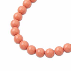 PRECIOSA a.s. Preciosa kulatá perla MAXIMA 6mm Crystal Salmon Rose - 20 ks