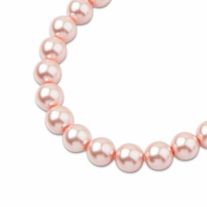 PRECIOSA a.s. Preciosa kulatá perla MAXIMA 8mm Pearl Effect Rosaline - 15 ks